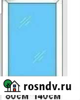800*1400 Пластиковое окно Сургут - изображение 1