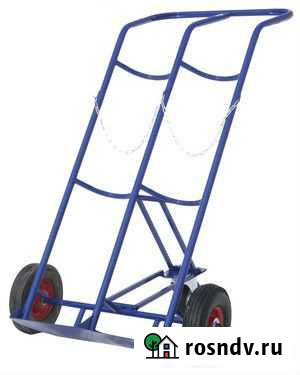 Тележка кп 2 для баллонов пропан+ацетилен Янино-1 - изображение 1