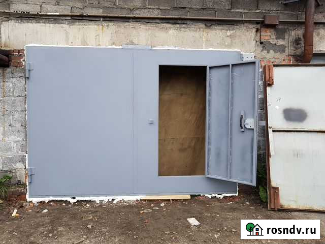 Ворота, сталь 3 мм,порог 40х60мм, краска нц Текс Мурманск - изображение 1