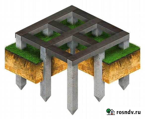 Фундамент на забивных жб сваях Строитель - изображение 1