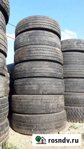 Грузовые шины б/у 285/70R19.5 Арт: И9986 Хасавюрт - изображение 1