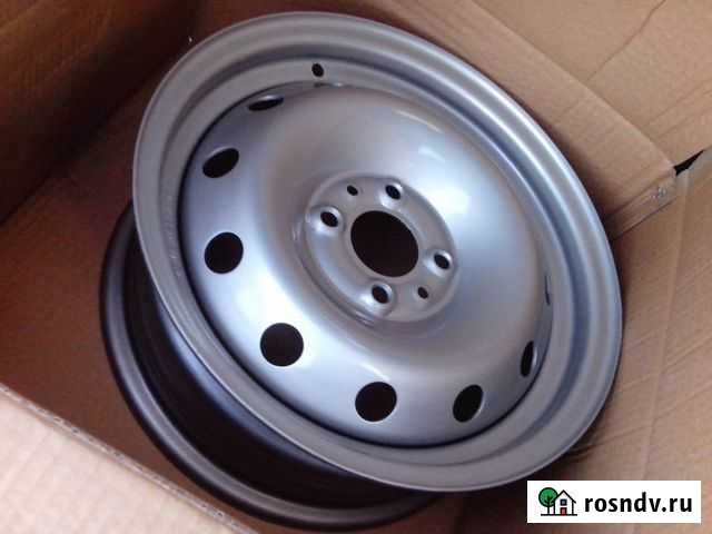 Новые диски R15 4/100 d60.1 Vesta,Largus,Logan Воронеж - изображение 1