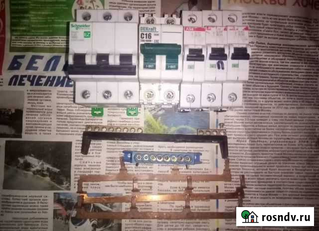 Автомат schneider,DEKraft,ABB 16A и 25А Серпухов - изображение 1