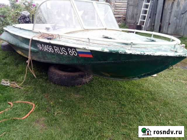 Моторная лодка Обь (Зич) + Меркурий25 (30л/с) Ярково - изображение 1
