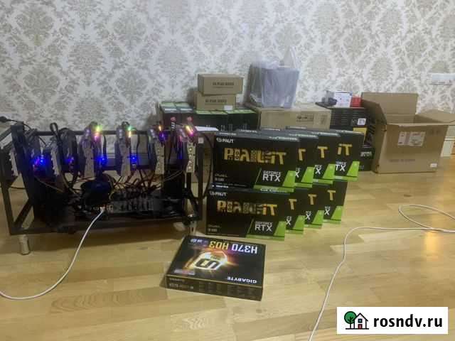 Майнинг ферма MSI GeForce RTX 3070 gaming X trio Славянск-на-Кубани - изображение 1