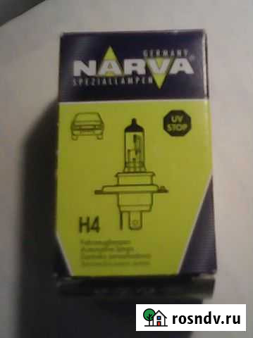 Лампа narva H4 12V 60/55W Кингисепп - изображение 1