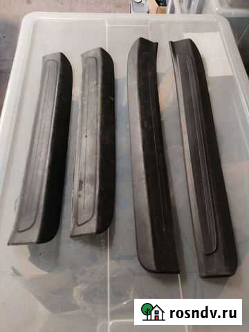 Накладка облицовка порога Audi Q7 4L Дзержинский - изображение 1