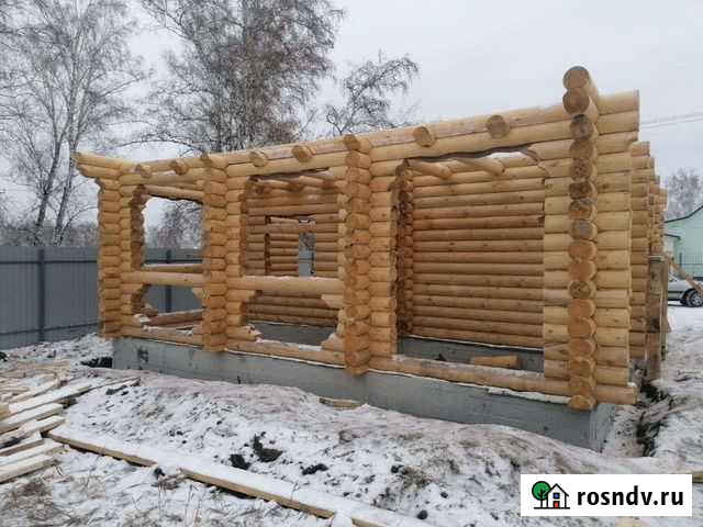 Сборка бруса и рубка бревна Барнаул - изображение 1