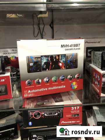 Магнитола с Экраном и Bluetooth + Установка Бийск - изображение 1