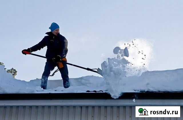 Уборка снега и сосулек с крыш Новосибирск - изображение 1