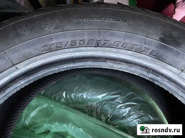 Federal 215/55 R17 4шт Выборг - изображение 1