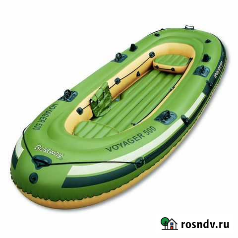 Надувная лодка Voyager 500с транцем в Хабаровске Хабаровск - изображение 1