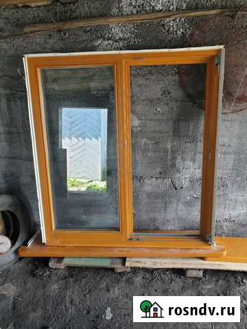Деревянные окна со стеклопакетом бу Прокопьевск - изображение 1