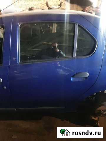 Задняя левая дверь renault logan 2 Рузаевка - изображение 1