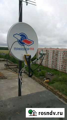 Установка спутникового телевидения МТС/триколор/Те Омск - изображение 1