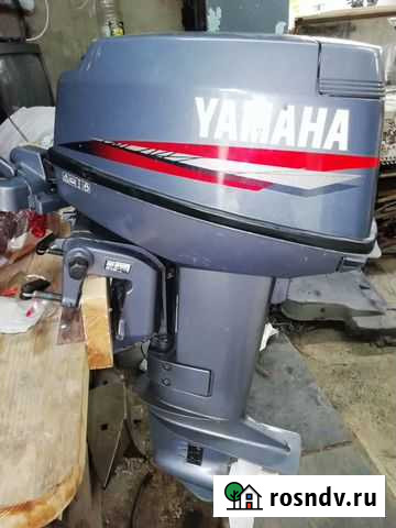 Лодочный двухтактный мотор ямаха 20 Светлый - изображение 1