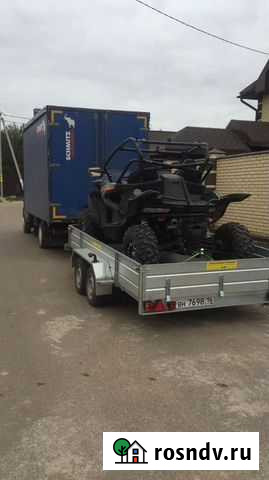 Аренда широкого двухосного прицепа Казань - изображение 1