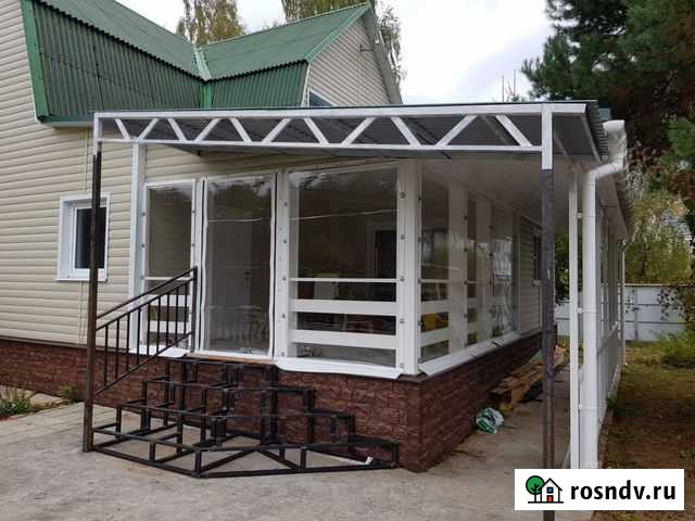 Мягкие окна для шатров, беседок, террас под ключ Кимры - изображение 1