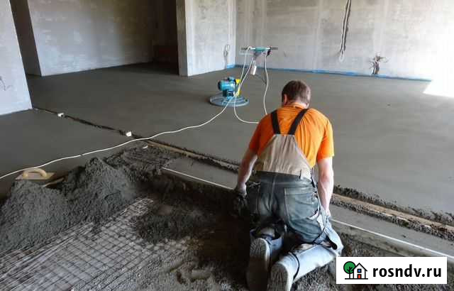 Стяжка пола полусухая Набережные Челны - изображение 1