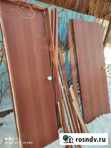 Межкомнатные двери бу с коробкой Белогорск - изображение 1