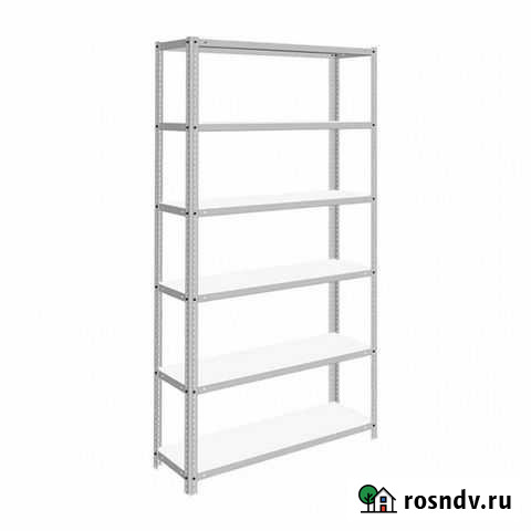 Стеллаж металлический 3000х1200х500 - 6 полок Бор - изображение 1