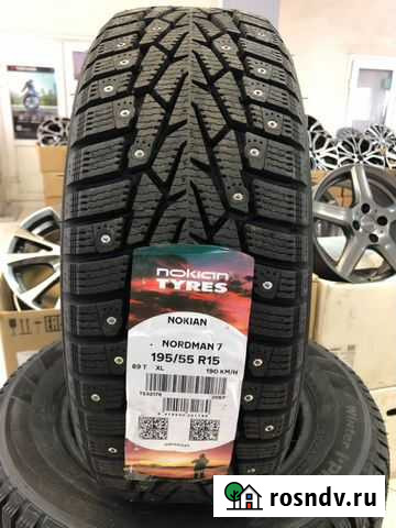 Nokian Nordman 7 195/55 R15 4шт Прокопьевск - изображение 1