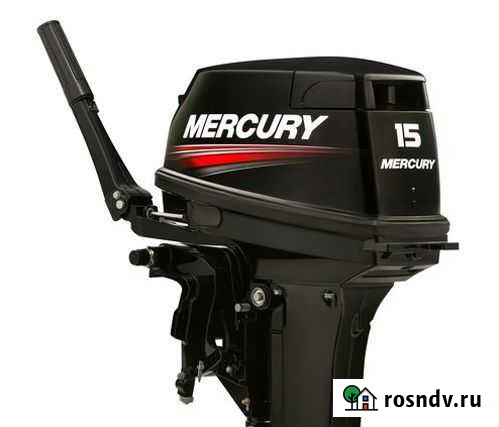Лодочный мотор б\у Mercury 15, 2 тактный Владимир - изображение 1