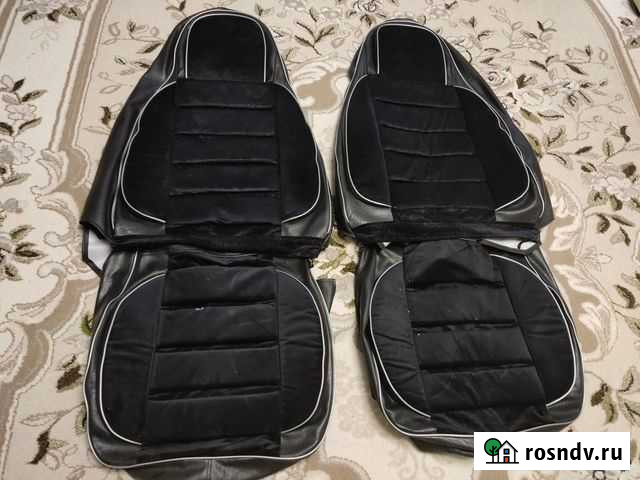 Чехлы на ваз 2110 в хор. сост Губкин - изображение 1