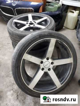 Колеса Vossen CV3 R18 и резина 245 40 и 265 35 Томск - изображение 1