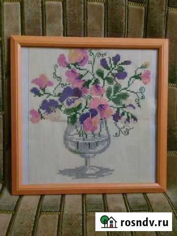 Вышивка крестиком метрик, имён, картин Волжский - изображение 1