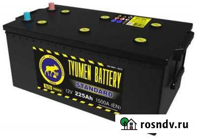 Аккумулятор Тюмень standard 6 ст-225 апз (клемма к Колывань - изображение 1
