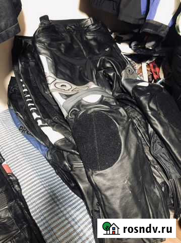 Кожаные мото штаны Рязань - изображение 1