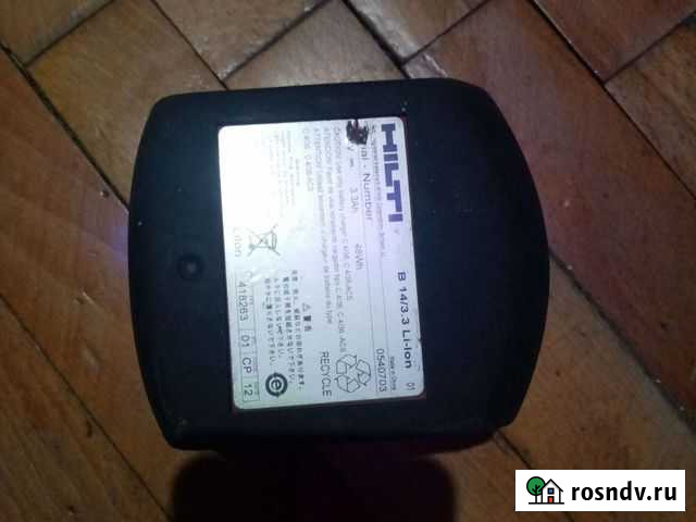 Аккумуляторный hilti 3.3Ah 14.4 Volt Li-lon Мурино - изображение 1