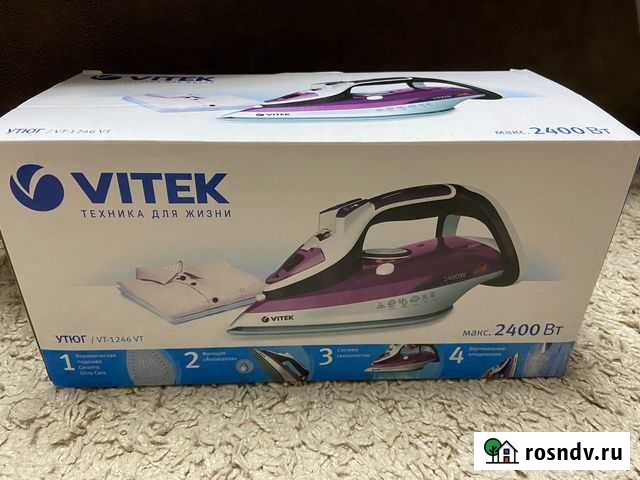 Утюг Vitek Губкин - изображение 1
