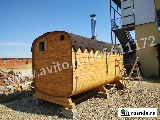 Баня-бочка 5 м в Рассрочку Алушта - изображение 1