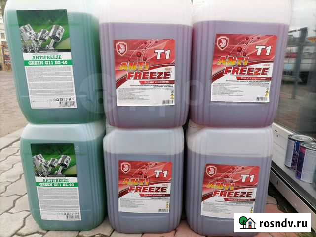 Антифриз зеленый красный 20 кг Благовещенск - изображение 1