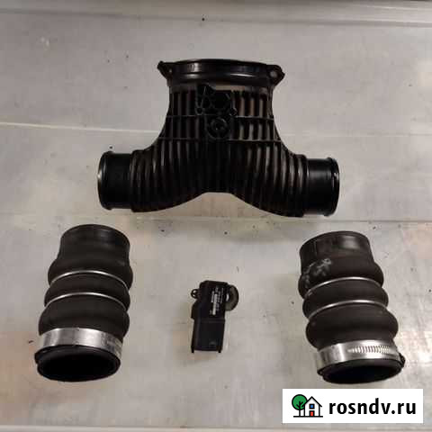 Патрубок тройник дросселя 4.5 Порш Каен 955 Дзержинский - изображение 1