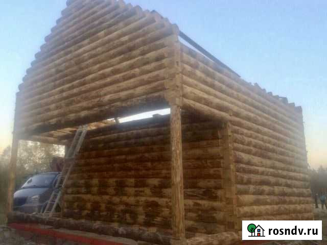 Сруб 6Х8м. Доставка бесплатно Струги Красные - изображение 1