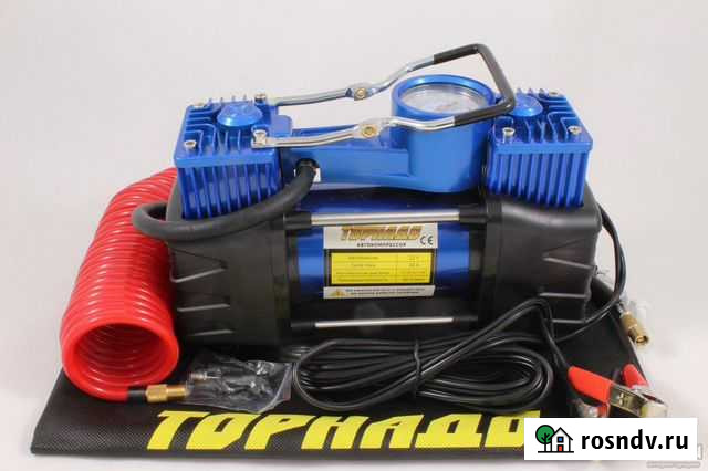 Компрессор Tornado Ac-800-1 2-х цилиндровый Барыш - изображение 1