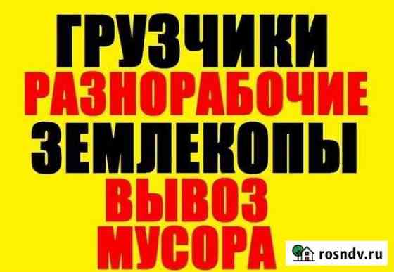 Грузчики,Разнорабочие, Фундамент,Демонтаж и и.д Тула