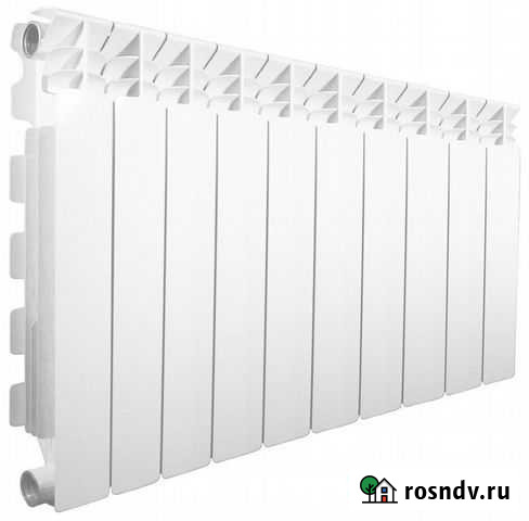 Радиатор отопления алюминиевый Fondital 10 секций Краснодар - изображение 1