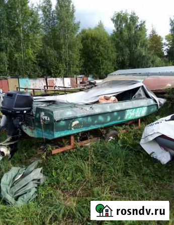 Лодка Обь-3м двигатель Тохацу-40 Рыбинск - изображение 1