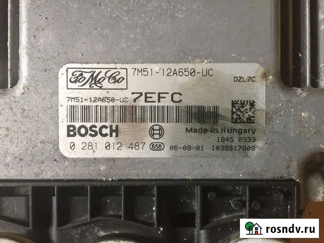 7M51-12A650-UC Bosch Эбу Focus +привязка, ремонт Москва - изображение 1