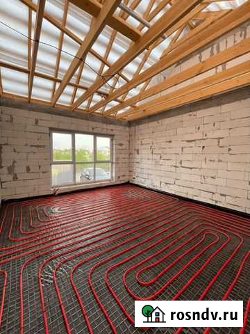 Монтаж водяного телпого пола и отопления Иваново - изображение 1