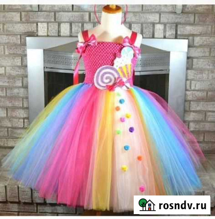 Новогодний костюм для девочки Конфетки Дубовое - изображение 1