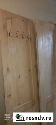 Межкомнатные двери бу с коробкой 60 на 200 деревне Калуга - изображение 1