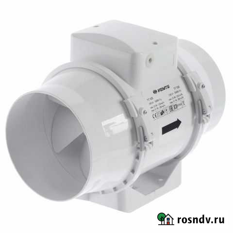 Вентилятор канальный Вентс 125 тт D125 мм 2шт Красноярск - изображение 1