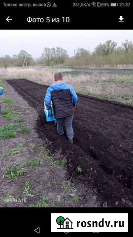 Вспашу землю мотоблоком Донское - изображение 1