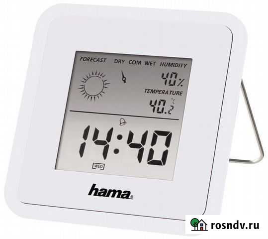 Термометр/гигрометр/часы/будильник Боровск - изображение 1