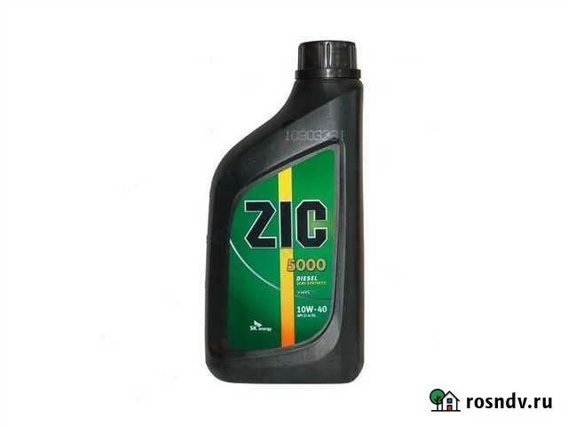 Масло ZIC 5000 диз 10W40 1Л - полусинтетика Барнаул - изображение 1
